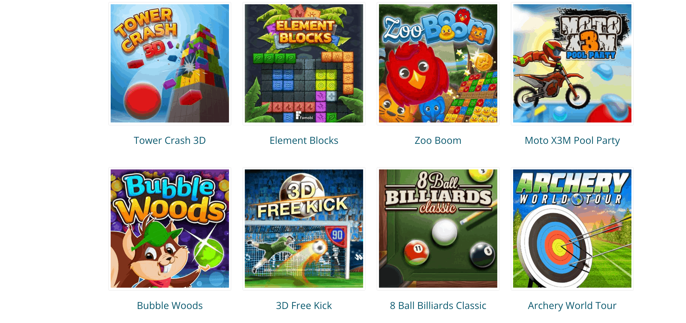 HTML5 games