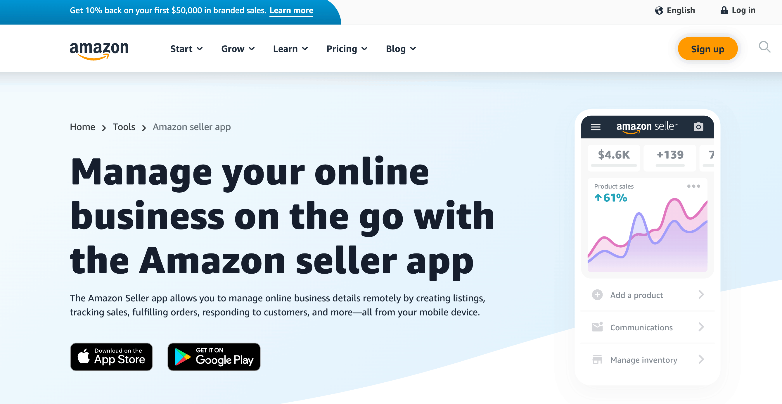 amazon seller app